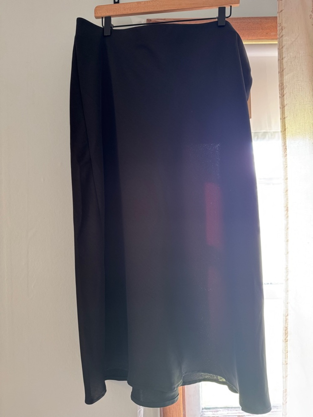 a new day Black Midi Skirt - Straight Silhouette